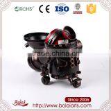 Cheap Mini Brown Iron Design Robot With Nuts Metal Novelty Clock thumbnail-2