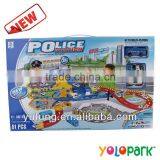 Pull Back Police Car Game/car Toys thumbnail-2