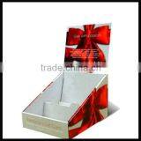 Two Tiers Real Factory Price of Custom Cardboard Counter Top Display