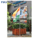 portable national stainless steel flag pole                        
                                                Quality Choice