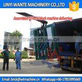 WANTE BRAND QT4-24 Block Making Machine Assembled Deivering to Customer Make More Money thumbnail-4