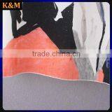 Border Print t Shirt Raglan Sleeves t Shirt Custom Print t Shirt thumbnail-4