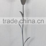 Metal Flower Stick w/ Morning Glory Holder
