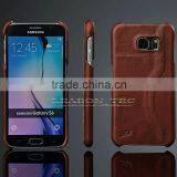 New Real Leather Wallet Stand Case For Galaxy S6 thumbnail-2