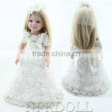 Eco-friendly Vinyl Baby Doll Custom American Girl Doll Birthday Gift and Home Decoration 18inch Doll American Girl thumbnail-1