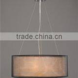 2015 Classical White Modern Fabric Shade Pendant Lamp Lighting Fixture thumbnail-6