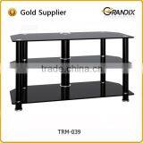 Living Room Furniture Cheap Glass tv Stand thumbnail-1