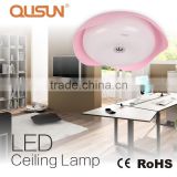Pink 15W 20W CE RoHS modern ceiling lamp