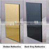 High quality reflective glass,coated glass for sale