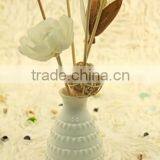 120ml Children's Gift Hot Sale Ceramic Bottle Ocean Fragrance Reed Diffuser With Rattan Sticks and Balls Sunflower Set