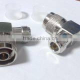 N Male Plug to N Female Jack Right Angle ADAPTER