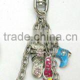 Promotional Metal Novelty Sandal Keychain,good Quality,pass Factory Audit thumbnail-1
