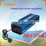 CHENF 2kw Intelligent Dc/ac Power Output Power Type Various Frequency Inverter City Electricity Complementary