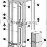 Harwel High Quality Cold Rolled Steel Outdoor Enclosure Power Distribution Box /Distribution Cabinet (600*600*1500mm) thumbnail-6