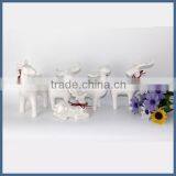Festive & Party Supplies Ceramic Santa Reindeer for Christmas Decorating thumbnail-2