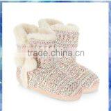 Neon Textured Kintted Winter Boot,boots for Women,italian Boots thumbnail-1