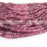 Shaded Pink Tourmaline Molded Smooth Rondell thumbnail-1