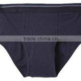 Basic Plain Boxer Briefs for Men, 100% Cotton thumbnail-1