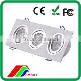 Square Aluminum Housing Led Ceiling Lamp Down Light