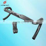2016 New no Logo OEM Mountain Bikes Carbon Handlebar Mtb Road Bike Accessories Bicycle Parts Grips With Stem 31.8mm RH2222 thumbnail-1
