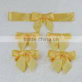 Custom Pre-tied Satin Ribbon Bow With Elastic Band for Gift Box thumbnail-2