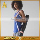 Fitness Yoga Tank Top With Built in Bra Inside Cross Back Wholesale Ladies Tank Top Yoga Wear thumbnail-1