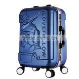 ABS PC Carry on Sky Travel Luggage With Four Wheels thumbnail-3