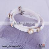 2016 Sports White Frozen Silicone Bracelet thumbnail-1