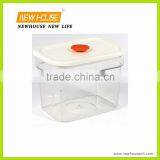 Small Size Transparent Plastic Food Storage Jars thumbnail-1