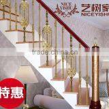 Best Quality Custom Wrought Iron Stair Railings Designs thumbnail-2
