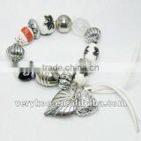 2012 Fashion Azure Stone Beaded Bracelet FCA-10009