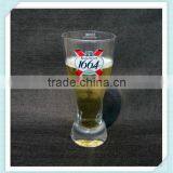 Handmade Kronenbourg 1664 beer glass cup 500ml 1664 beer glass cup for sale