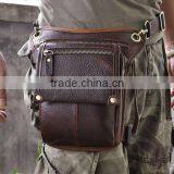 Best Quality Handmade Mens Bag Genuine Leather Waist Bag for Sports thumbnail-1