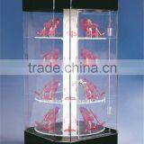 Acrylic Rotatable Power Bank Electric Display Cabinet
