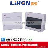 Flat Design Transparent and White Opaque PC Lid New Design Din Rail Power Distribution With Grounding Bolt