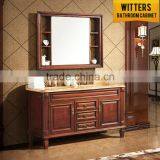 Antique Solid Wood Classic North America Style Bathroom Vanity