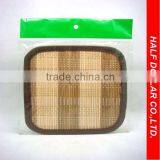 Four-edge-type Bamboo Mats/Table Mats/Placemats For One Dollar Item,Heat Resistant For Kitchen Use