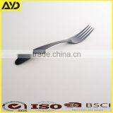 4pcs Black Stainless Steel Dinnerware Knives Fork Spoon Teaspoon Cutlery thumbnail-2