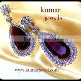 Hot Ruby Girlish Earrings thumbnail-1