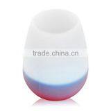 BPA Free Unbreakable Silicone Wine Cup Outdoor Travel Camping Party Cup thumbnail-2