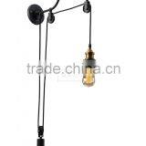 Rusted Retro Wall Lamp Gooseneck Metal Wall Sconce Light Fixture thumbnail-4