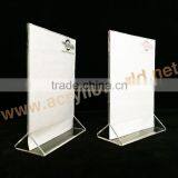 Acrylic Menu Cover /sign Holder