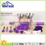 OEM Silicon 30pcs Nonstick Bakeware Restaurant Baking Cake Mold Kitchenware thumbnail-3