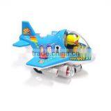 cute mini plastic plane toys/oem pvc vehicle model toys for kids/custom plastic toys China supplier