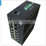 5 Year Warranty 4 Fiber Port and 8 RJ45 Port Din-rail Managed Gigabit Industrial Ethernet Switch I712A thumbnail-5