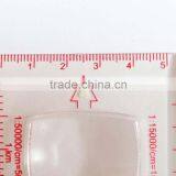 White Transparent Compass With Rule Scale on White Background for Topographical Map thumbnail-5