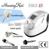 Super slim! 4 in 1 Effective RF & Cryotherapy & lipo laser machine for sale & cavitation liposuction cavitation machine for sale