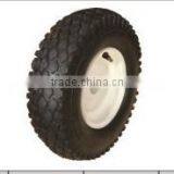 4.10/3.50-6 Pneumatic Tubeless Handtruck Wheel Lawnmower Wheel Hand Trolley Wheel thumbnail-1