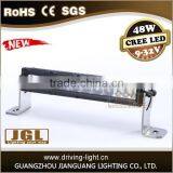 Professional High Performance 48w Led Offroad Light Bar 4x4 for Jeep Atv Suv Car Headlight With CE ROHS IP67 Guangzhou Led thumbnail-1