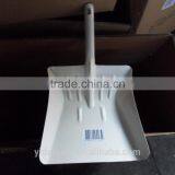 White Painted Metal Dustpan thumbnail-1